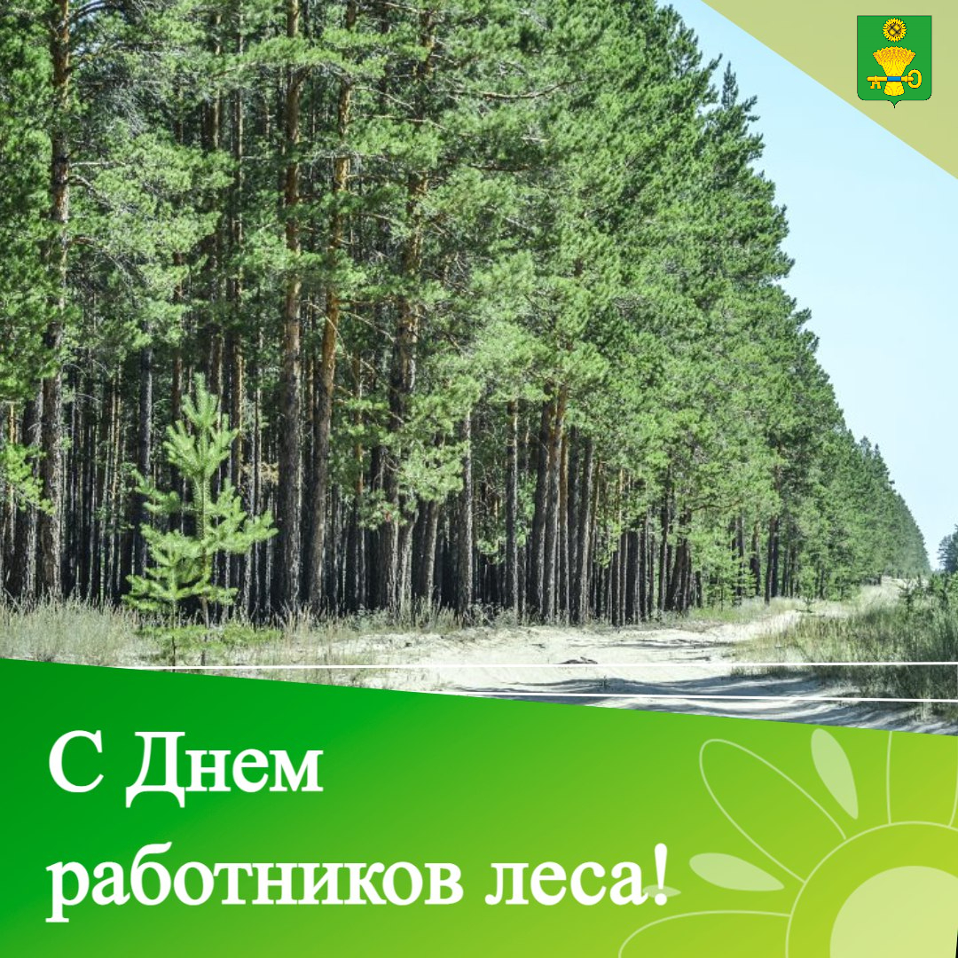 Днём работников леса всех причастных жителей Ключевского района.