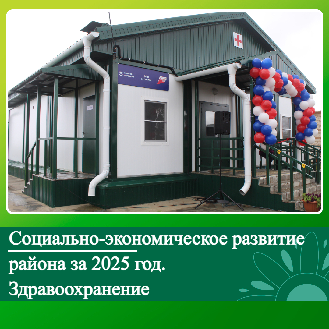 Социально-экономическое развитие Ключевского района за 2025 год. Здравоохранение..
