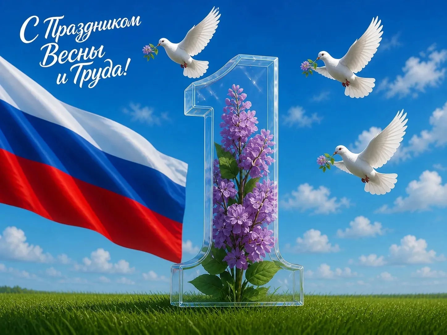 Поздравление для жителей Ключевского района с 1 мая.