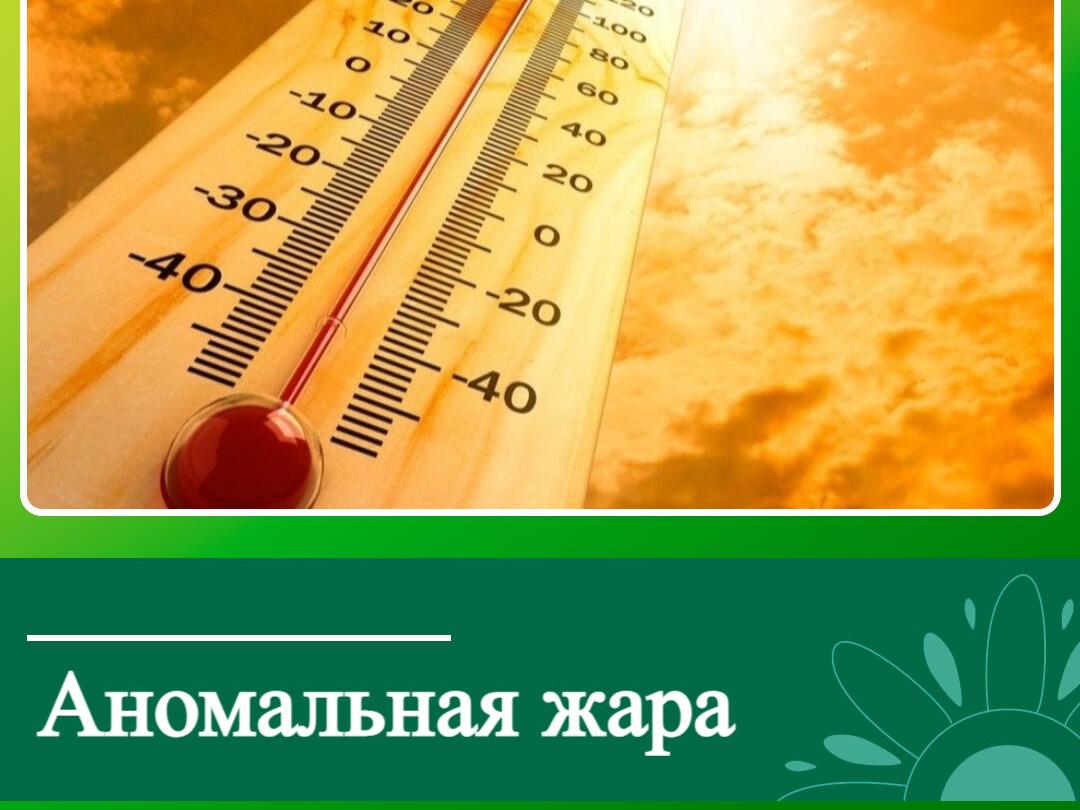 Внимание, жители Ключевского района! Аномальная жара.